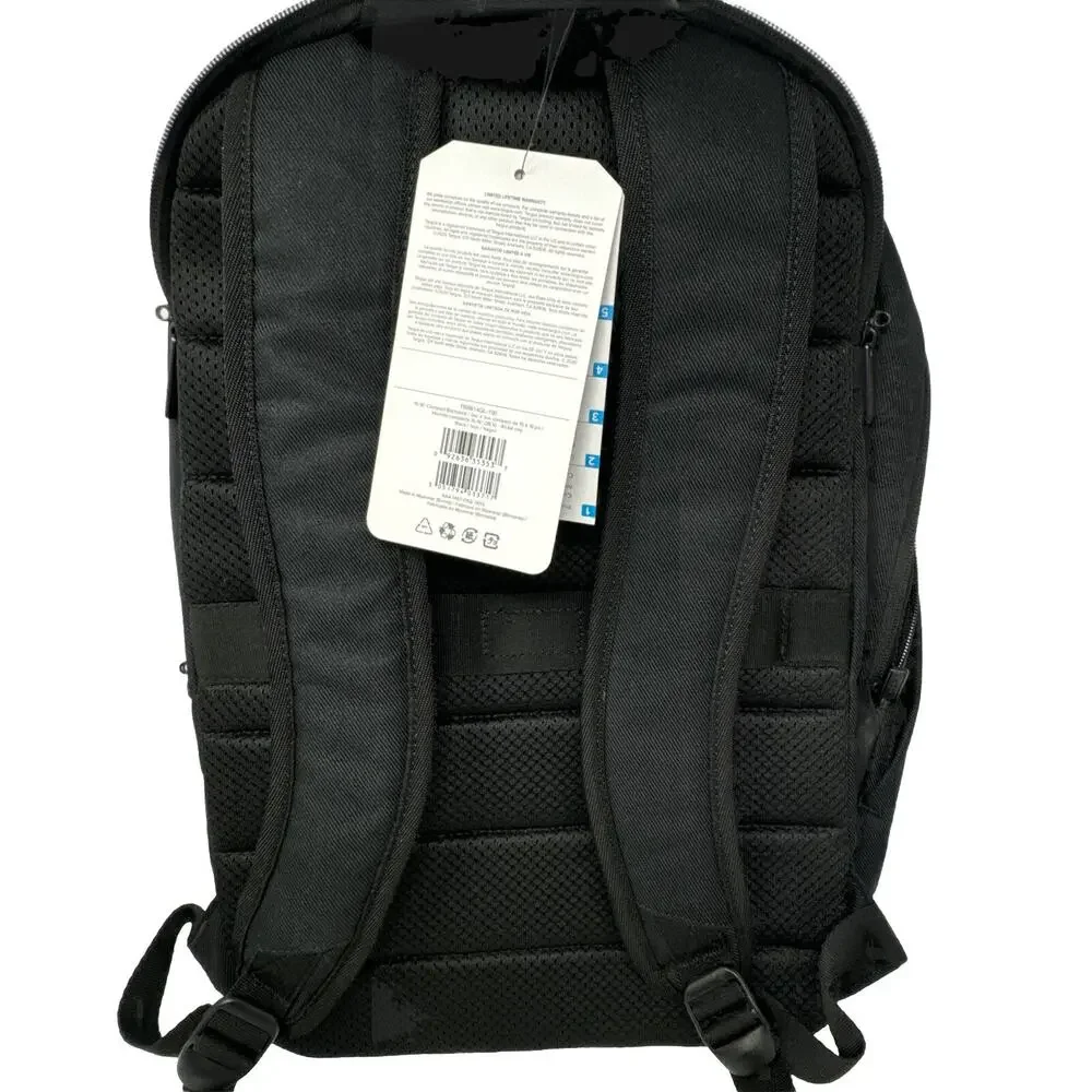 Targus Invoke Compact Laptop Backpack Black TBB614GL 15.6” New Travel School